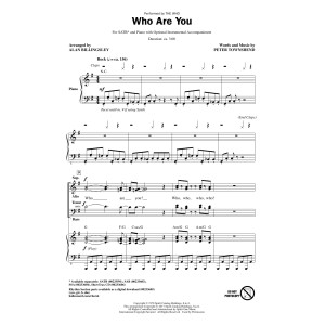 Who Are You (arr. Alan Billingsley)